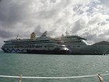 Cruise Ships In Road Town